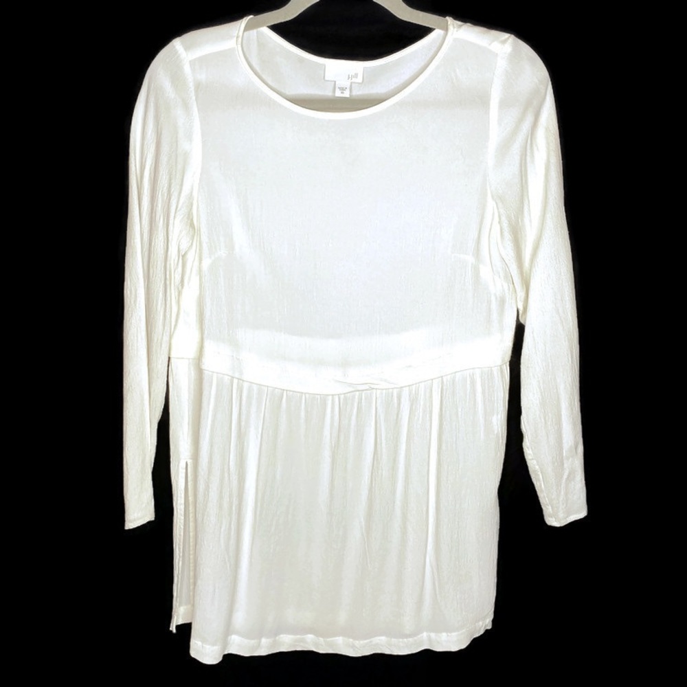 J Jill Womens XS Top Long Sleeve Lagenlook Tunic.